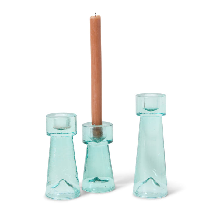 HKliving Arte Kandelaar Medium - Ice Blue