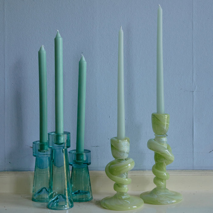 HKliving Arte Kandelaar Medium - Ice Blue