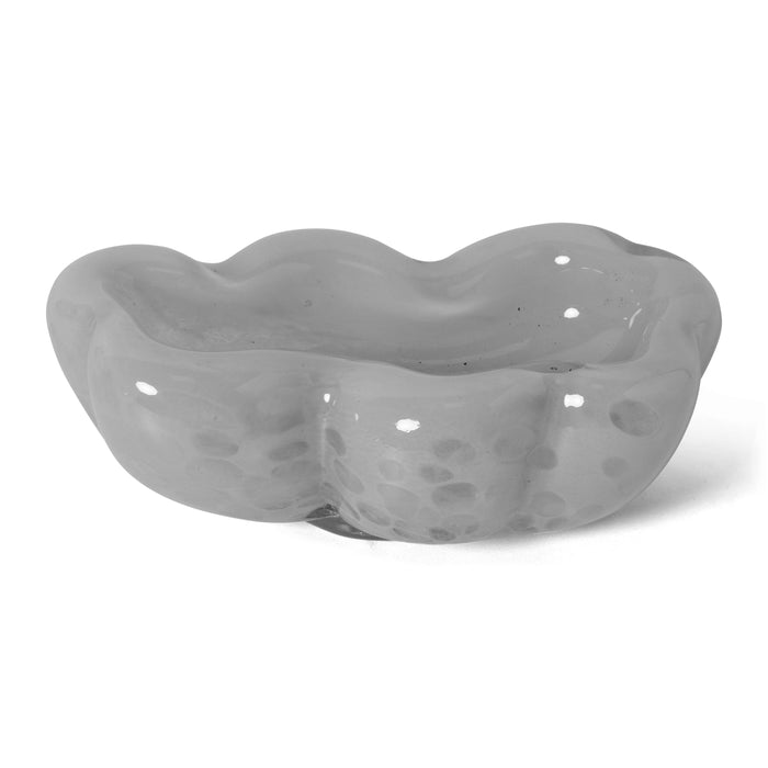 HKliving Glazen Schaal - Oyster