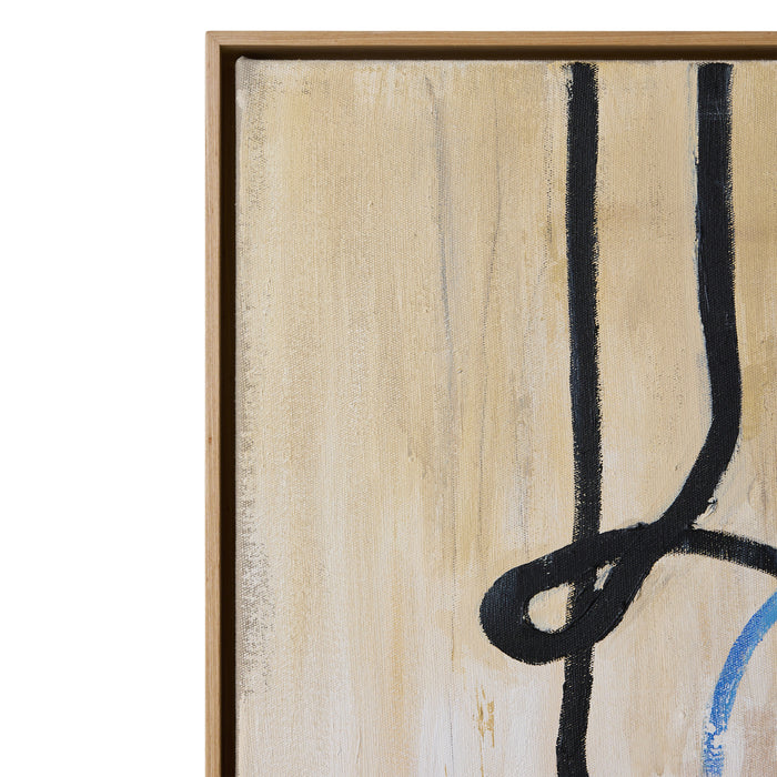 HKliving Framed Artwork Schilderij - Easy Elan