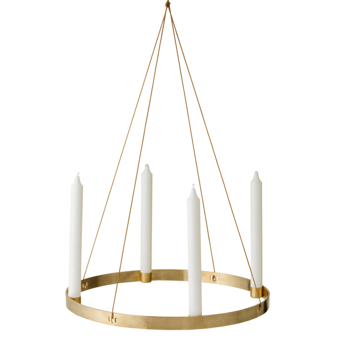 Ferm Living Circle Kandelaar Ø 25 cm - Messing