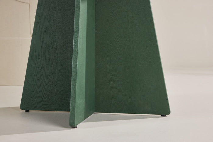 Rebellenclub Vonge Eetkamertafel - ¿110 cm - Groen