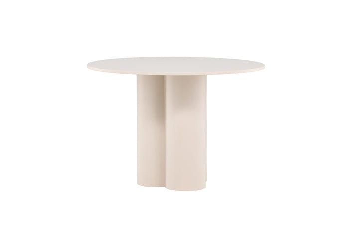 Rebellenclub Grenaa Eetkamertafel - ø110cm - Beige