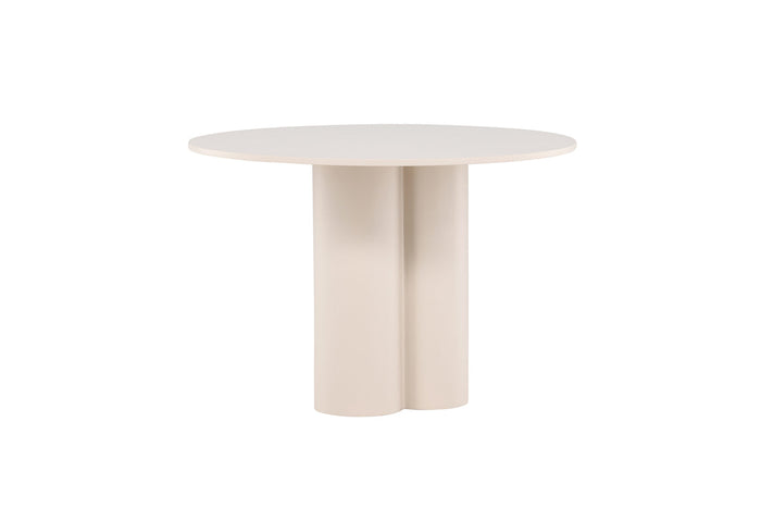 Rebellenclub Grenaa Eetkamertafel - ø110cm - Beige
