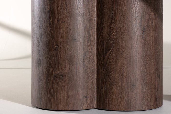 Rebellenclub Grenaa Eetkamertafel - 210 x 100 cm - Donkerbruin