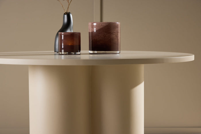 Rebellenclub Grenaa Salontafel - ø80cm - Beige