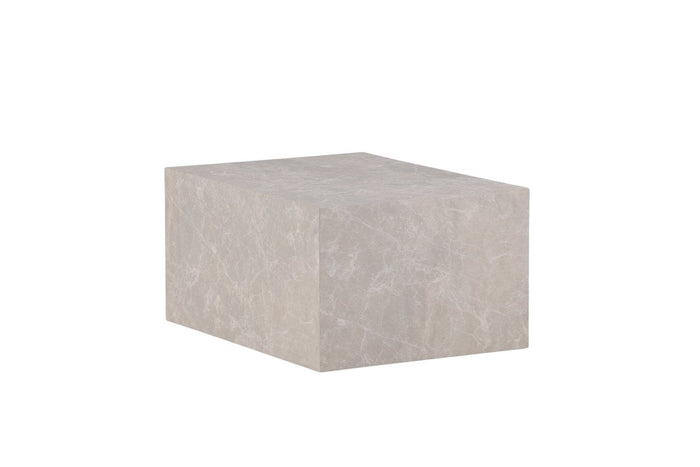 Rebellenclub Tusani Salontafel - 80 x 60 cm - Beige Marmerlook