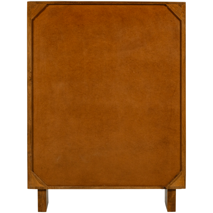 WOOOD Kella Kast 2-Deurs - Mango Hout - Naturel - 132x100x44