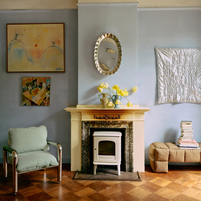 HKliving New Classics Tray - Large - Chrome