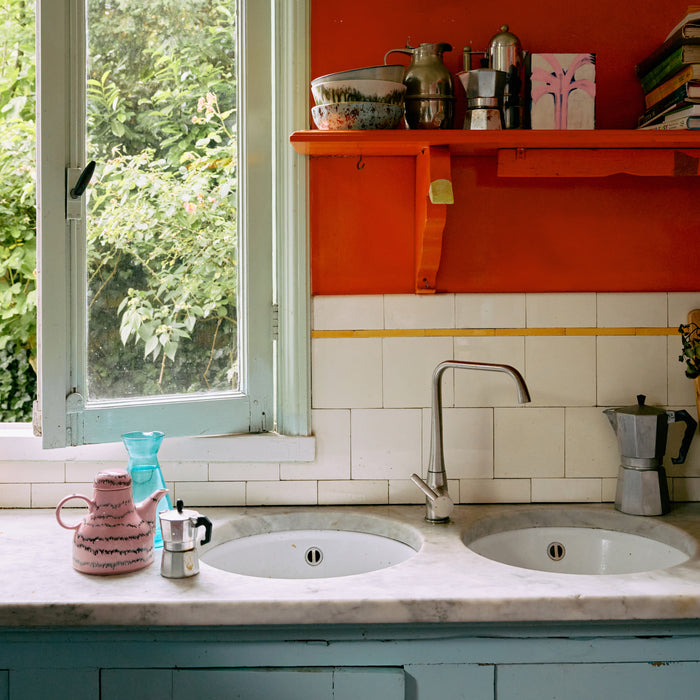 HKliving Pocket Exhibit Palmlines - 13 x 6 x 16 cm