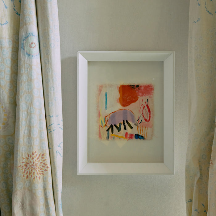 HKliving Abstract Framed Schilderij - Scribbles