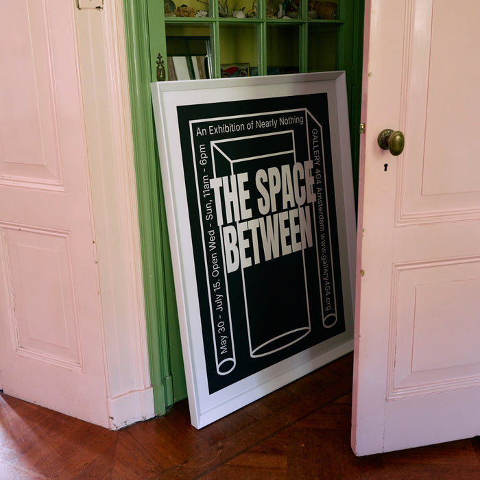 HKliving Framed Poster - Between Space