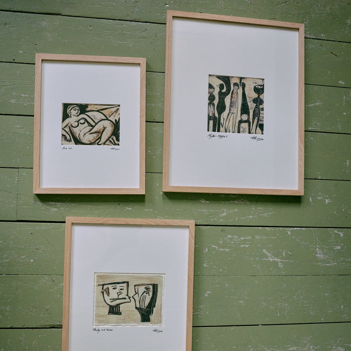 HKliving Framed Artwork Schilderij - Suns Out