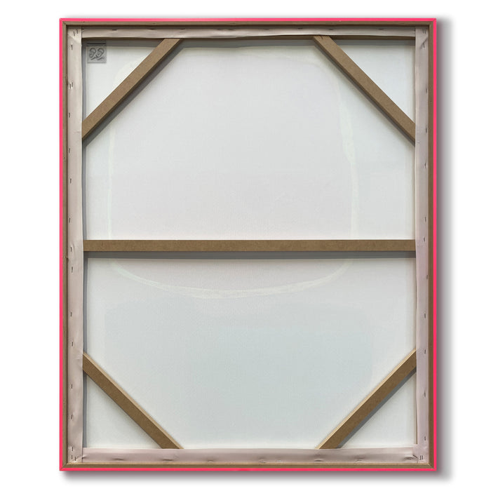 by fonQ Luminous Pop Schilderij 100 x 120 cm - Neon Roze