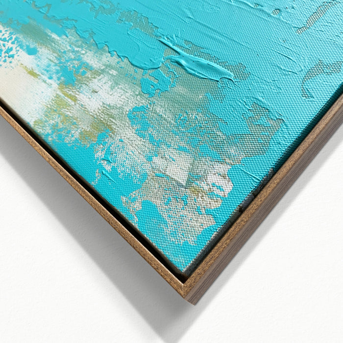 by fonQ Tinted Silence Schilderij 78 x 100 cm - Walnoot