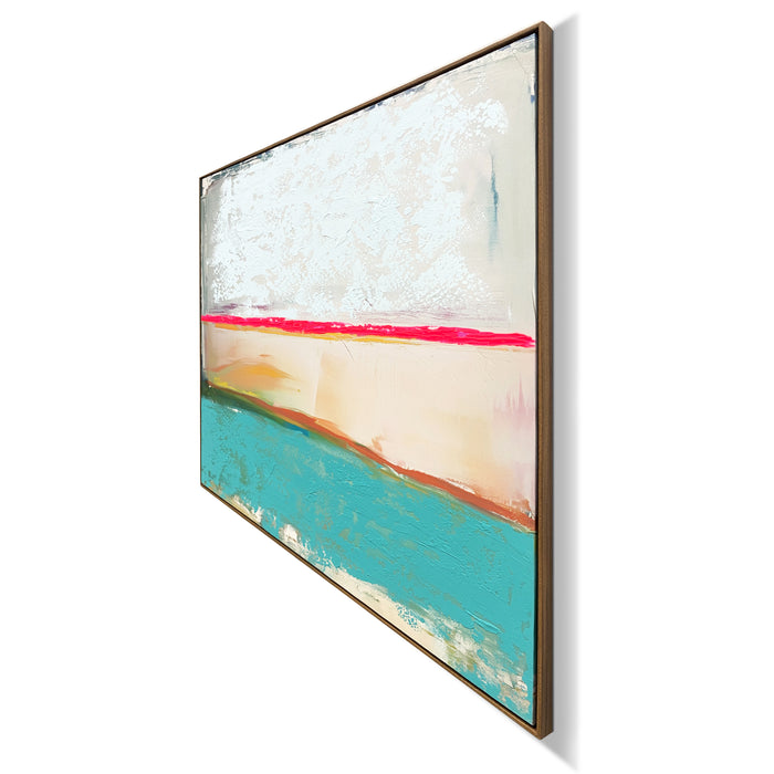 by fonQ Tinted Silence Schilderij 78 x 100 cm - Walnoot