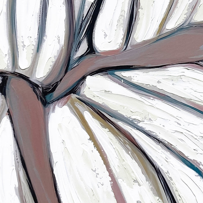 by fonQ Shy Layers Schilderij 78 x 100 cm - Zwart