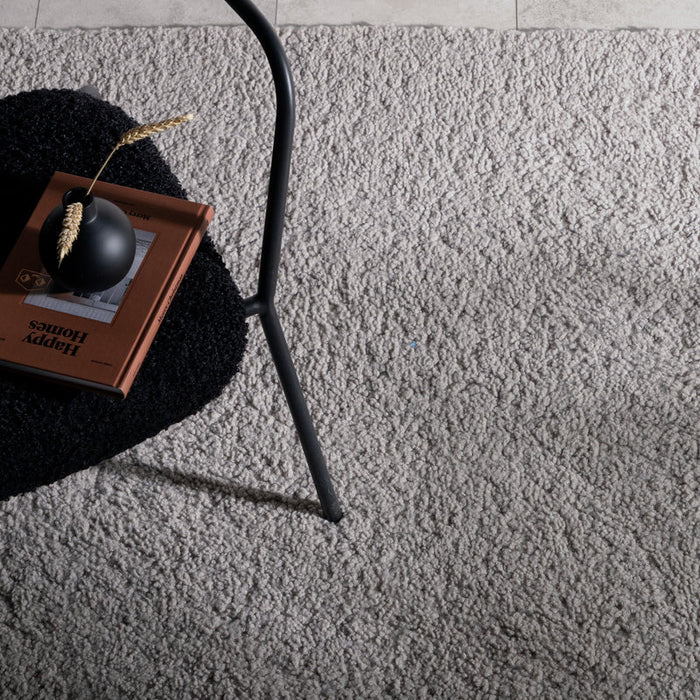 Rebellenclub Baers Vloerkleed Rechthoek 230x160 - Grijs