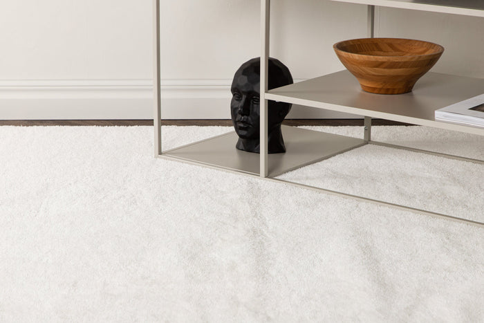 Rebellenclub Bramming Vloerkleed 300x200 - Wit