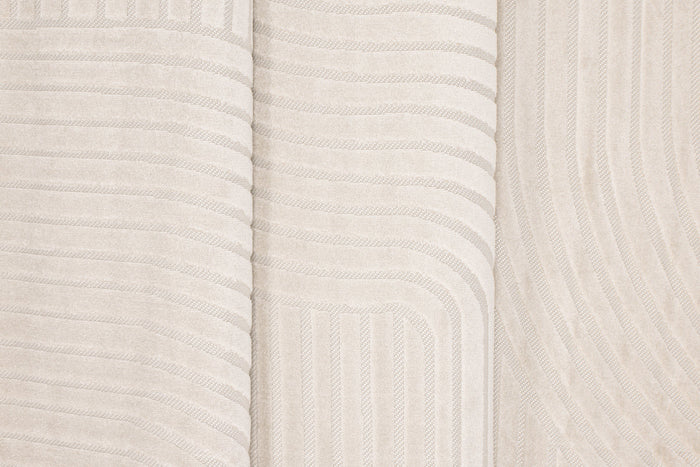 Rebellenclub Skade Vloerkleed Ovaal 340x240 - Beige