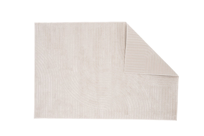 Rebellenclub Skade Vloerkleed 230x160 - Beige