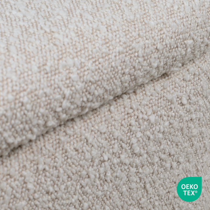 Nolon Nout-Isa Bureaustoelen Set van 2 - Bouclé Beige - Zwart