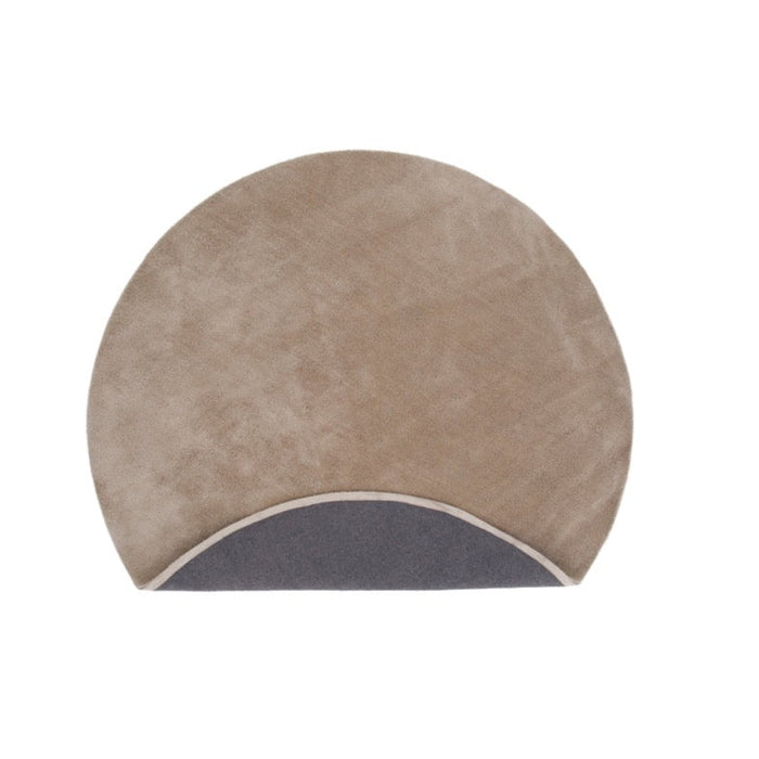 Rebellenclub Bramming Vloerkleed Rond ø200 - Beige