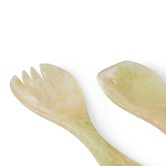 HKliving Curved Saladebestek - Mist Green