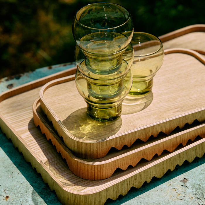 HKliving Natural Serveerschaal - B 35,5 cm