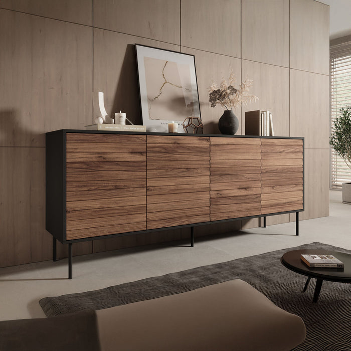 Meubella - Dressoir Cordoba - Eiken - 200 cm