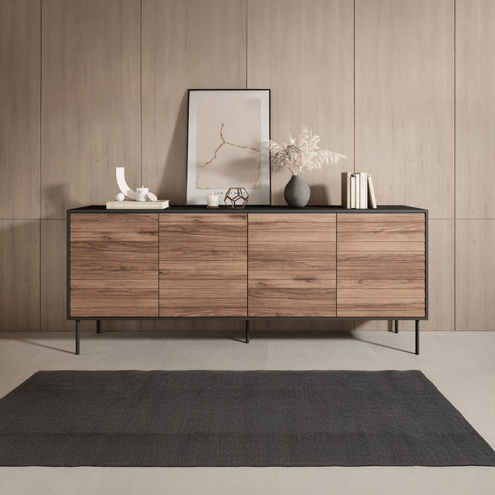 Meubella - Dressoir Cordoba - Eiken - 200 cm