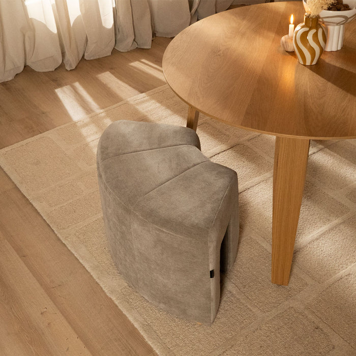 Bronx71 Modulaire hoekhocker Seth chenille taupe