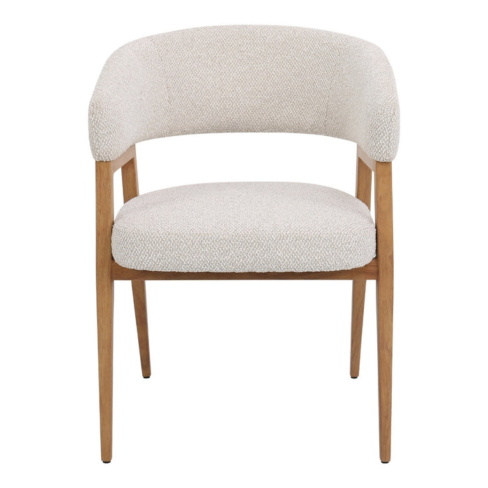 DÉJA Living - Eetkamerstoel Beige|Naturel - Fureso - Set van 2