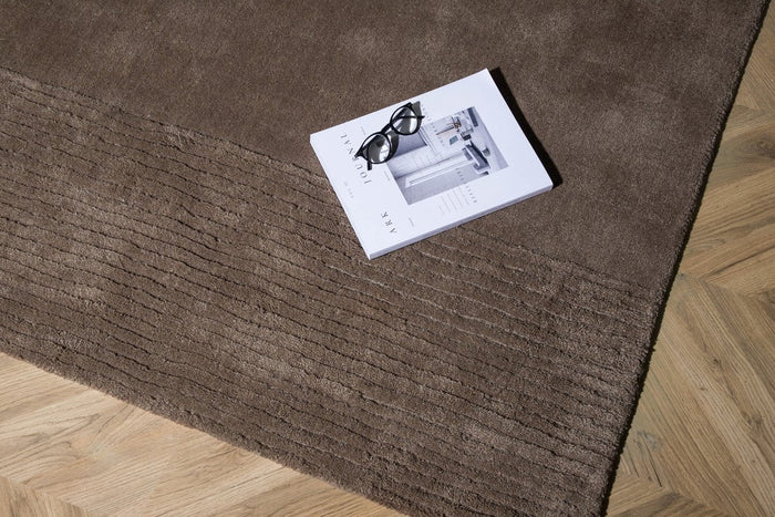 Rebellenclub Valletta Vloerkleed - 350 x 250 cm - Bruin