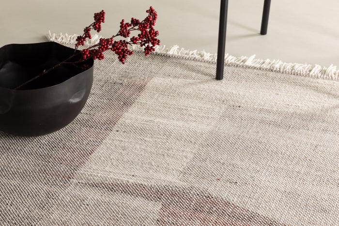 Rebellenclub Kaha Vloerkleed 230x160cm - Beige