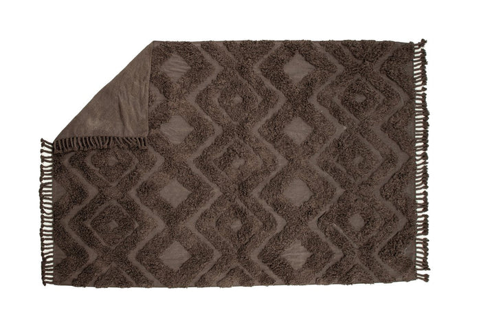 Rebellenclub Nostrum Vloerkleed - 350 x 250 cm - Bruin