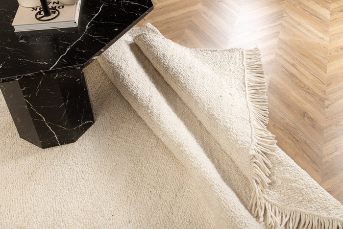 Rebellenclub Amaluna Vloerkleed - 400 x 300 - Wit