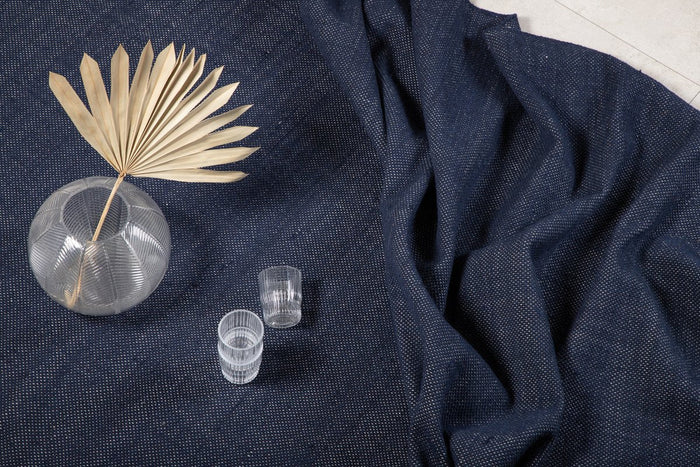 Rebellenclub Kiruna Vloerkleed - 240 x 170 cm - Blauw