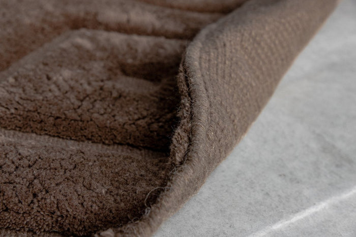 Rebellenclub Fino Vloerkleed - ø200cm - Bruin