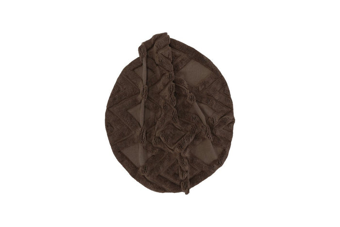 Rebellenclub Fino Vloerkleed - ø200cm - Bruin