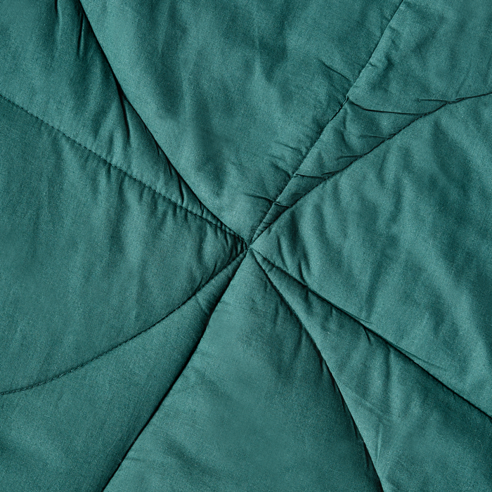 Beliani - ACADINE - Kinderspeelkleed - Groen - 110 x 110 cm - Katoen