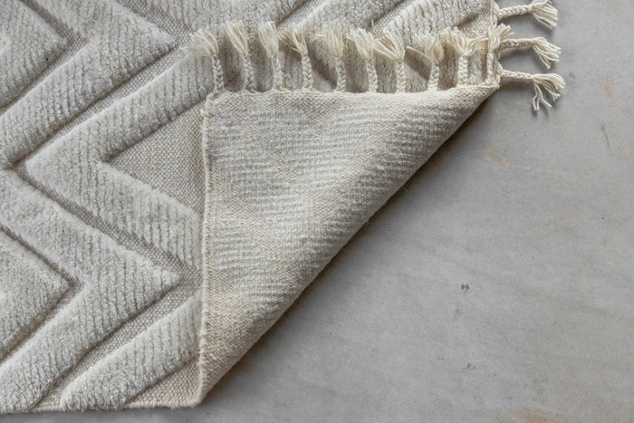 Rebellenclub Fino Vloerkleed - 230 x 160 cm - Beige