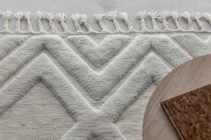 Rebellenclub Fino Vloerkleed - 230 x 160 cm - Beige