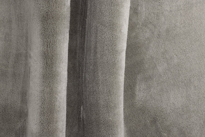 Rebellenclub Salo Vloerkleed Rond 200x200cm - Lichtgrijs