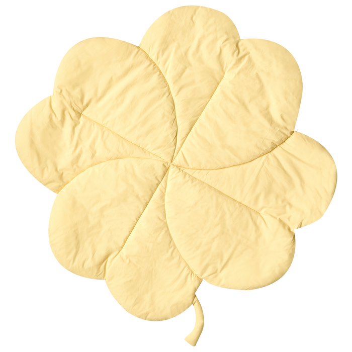 Beliani - ACADINE - Kinderspeelkleed - Geel - 110 x 110 cm - Katoen