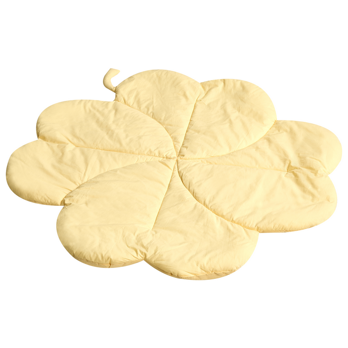 Beliani - ACADINE - Kinderspeelkleed - Geel - 110 x 110 cm - Katoen