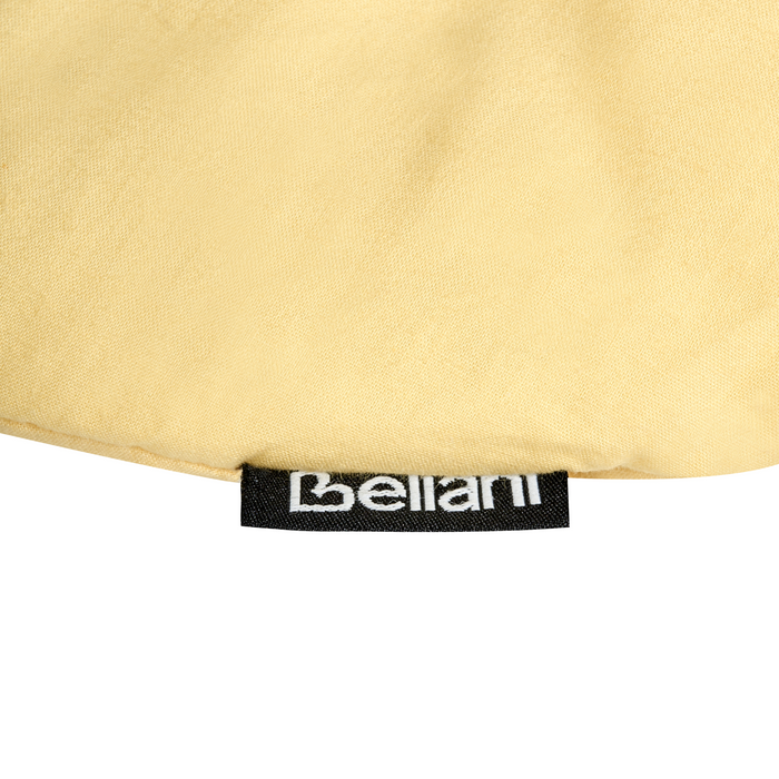 Beliani - ACADINE - Kinderspeelkleed - Geel - 110 x 110 cm - Katoen