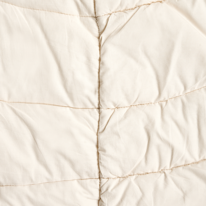 Beliani-EOLIA-Kinderspeelkleed-Gebroken wit-110 x 110 cm-Katoen