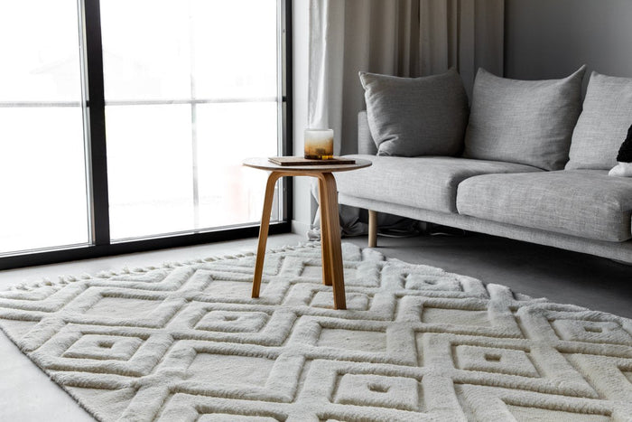 Rebellenclub Fino Vloerkleed - 400 x 300 cm - Beige