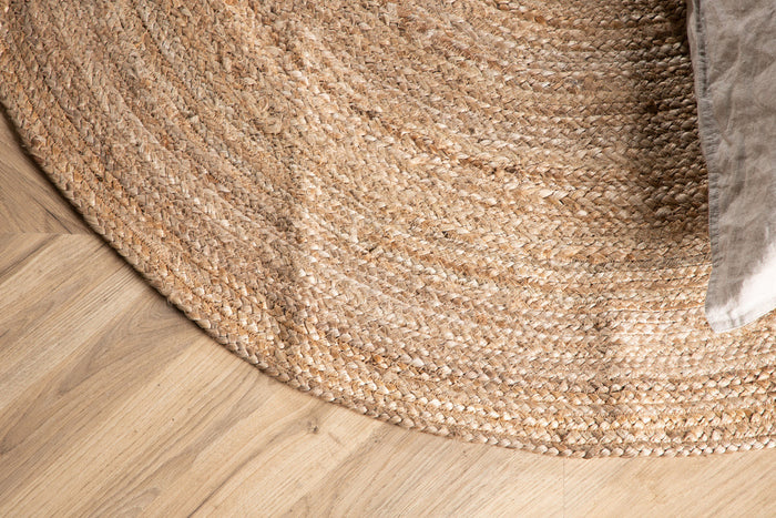 Rebellenclub Sanremo Vloerkleed - 200 x 140 cm - Naturel Jute
